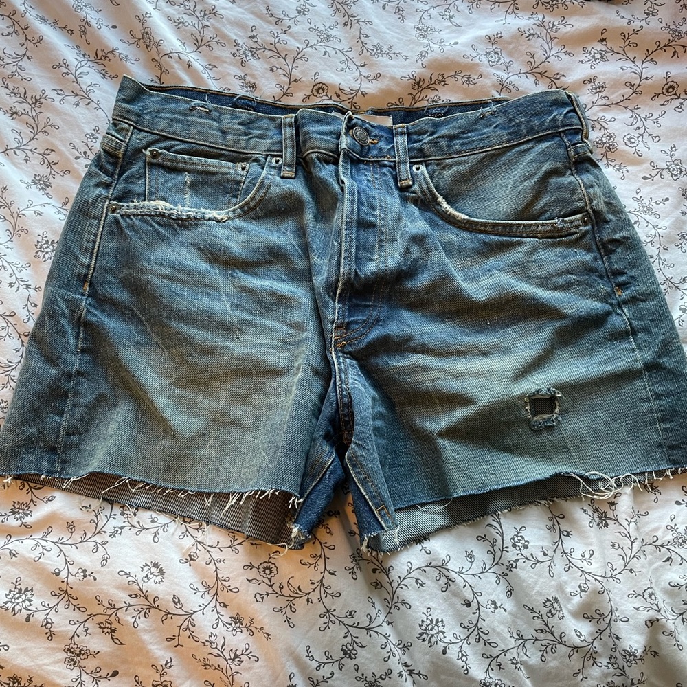 ZARA denim cutoff shorts